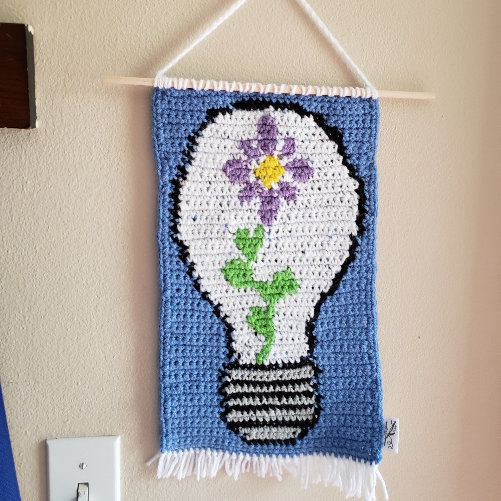 Light bulb Tapestry